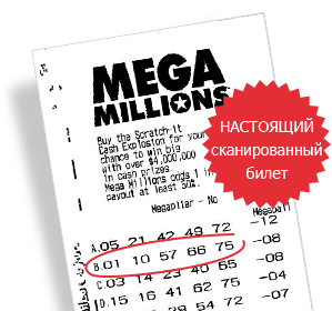 Выигрышный билет Наталии из Украины в лотерее Powerball
